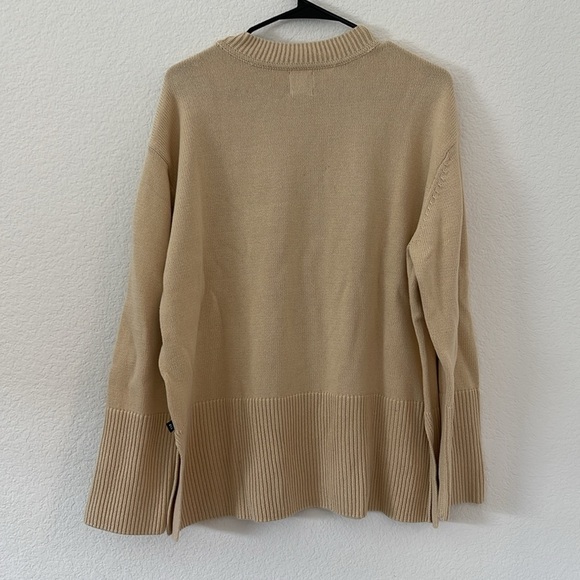 GAP | Crew Neck Knit Sweater | Neutral Ivory | Sz L - Picture 8 of 10